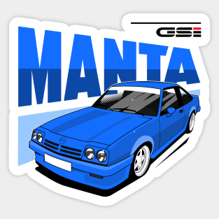 Manta GSI Sticker